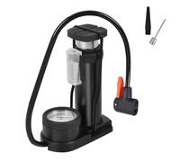Mini Foot Pump - Portable High-Pressure Floor Inflator With Gauge