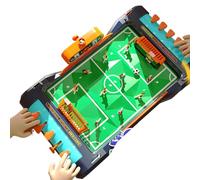 Mini Football Tabletop Game - Portable Table Football Game, Hand-Eye Coordination with Score Tracking, Recreational Board with Smooth Play, Lightweight Set, Interactive Toy for All Ages