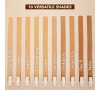 Mini Foundation Sticks, Makeup Stick For Effortless Coverage On-The-Go, Easy-To-Blend Foundation For Indian Skin Tone,All Skin Matte Finish With Full Coverage, New-Bie (Medium),7.5G