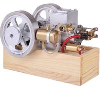 Mini Four Stroke Petrol Engine Kit, Antique Water-cooled Gas Engine Model, For Adults, Educational Combustion Engine Model For Stationary Mills Multi-coloured 3