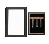 Mini Frame with Secret Compartment for Valuables | Large Safe, Secure Book Shape Frame, for Cash, Passports, Coins in Home, Office, Table or Wall