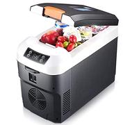 Mini Fridge 12L/15L/20L/25L/35L Car Refrigerator Portable Car Fridge 12/24V/220V Campervan Boat DC Electric Cooler for Camping, Driving, Picnic,35L