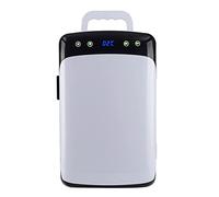Mini Fridge 12L Car Refrigerator Mini Household Car Heating And Cooling Box Small Cosmetic Refrigerator Is Very Suitable For Bedroom, Office, Car, (Color : A, Size : 12v-110V)