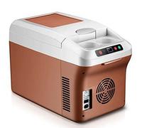 Mini Fridge 15L Mini Electric Cooler, 12V/24V Car Refrigerator, Portable Small Refrigerator, Car Cooler Warmer for Beverage, Wine, Home and Travel,220V