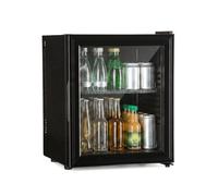 Mini Fridge 23 L Table Top Fridge for Bedroom Portable Beer Fridge Glass Door