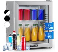 Brooklyn 24 Mini Fridge Glass Door LED Shelf