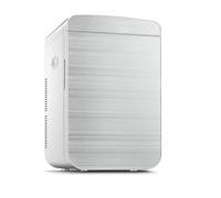 Mini Fridge 25L Electric Refrigerator for Cars and Homes, Table Top Beverage Cooler with AC/DC Power for Bedrooms, Offices, and Dorms