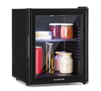 Mini Fridge 32 L Table Top Fridge for Bedroom Portable Beer Fridge Glass Door [EEK: F]