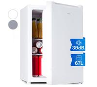 Mini Fridge 67L Table Top Fridge for Bedroom Drinks Portable Beer Fridge White [EEK: E]