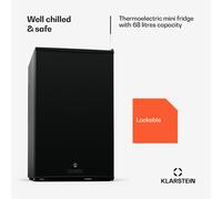 Mini Fridge 68L for Bedroom Food Beverage Beer Fridge Cooler Office Bar Camping
