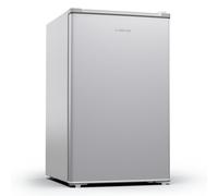 Klarstein Mini Fridge for Bedrooms, Food, Drinks, Skincare, Beverages & Beer Fridge Cooler, Manual Defrost, Ice Cube Tray, Quiet & Small Fridge for Home, Office, Bar, Caravans, Camping, 0-10°C, 80L