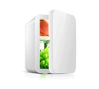 Mini Fridge, 8L Itres Cooler Warmer And Compact Refrigerator With AC/DC Power, Makeup Fridge Great For Bedroom, (Color : White, Size : 12v220v)