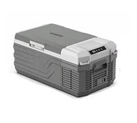 Mini Fridge Car Cooler Portable Refrigerator for Camping Recessed Handle and Snap-on Door 9/15/30/40/50L -20°C To 20°C for Road Trips 12V/24V/220V(60.2 * 32.8 * 26.3cm)