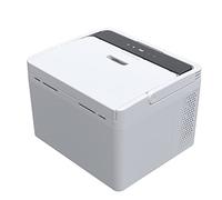 Mini Fridge Car Home Dual-purpose Small Refrigerator Dormitory Office Heating And Cooling Mini Freezer 12V24V Car Breast Milk Freezer (Color : A, Size : 24V 110V 220V)