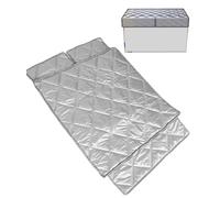 Mini Fridge Cover Magnetic Freezer Insulation Sun Shield For Outdoor Refrigerator Protector(190x85cm/74.8x33.5in)