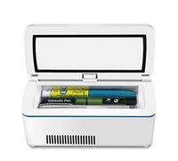 Mini Fridge Insulin Cooler Case,Portable Drug Reefer,Long Working Time for 12 Hours,Car USB Charger Small Medication Box for Travel,for Car, Travel, Camping,Batteryworking12-16hours