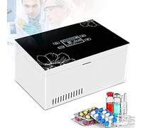 Mini Fridge Insulin Cooler Refrigerated Box, Portable Home Medicine Refrigerator, Electric Cold Storage Box 2-8 ℃, LCD Display for Keeping Diabetes Drug Cooler,Battery*2