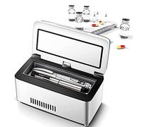 Mini Fridge Insulin Cooler Refrigerated Case,Medicine Cooler Reefer Container 3 Degrees of Alarm System,2-8 ℃ Medication Travel Box,for Home,Car,Travel,Camping,2*battery