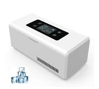 Mini Fridge Insulin Cooler Travel Case 2-8 Degree Portable Insulin Medical Refrigerator for Car/Travel/Home - Refrigeration Space: 175 * 60 * 26mm