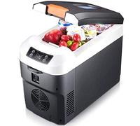 Mini Fridge Insulin refrigerated box 12v / 24v / 220v portable freezer fridge cooler, 10 liter dual-core refrigeration compact refrigerator, for car, truck, home,12L