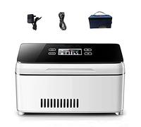 Mini Fridge Insulin Refrigerated Box 2-8℃ Thermostat Drug Reefer Rechargeable Battery USB Charger Portable Car Refrigerators Case Cooler or Travel Home Mini Cooler Fridge,2*battery