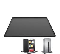 Mini Fridge Mat for Carpet | 60x60x1.5cm Refrigerator Floor Protector | Anti-Slip Fridge Mat for Wine Cooler, Dryer, Dishwasher, Shower, Bathroom, Dormitory, Laundry, Workplace, Washing Machine