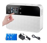 Mini Fridge Medicine Refrigerator Insulin Cooler Travel Case 2-8 ℃ LED Display Alarm System USB Mini Medicine Cooler Box for Car, Home, Travel 3batteries