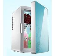 Mini Fridge Mini Refrigerator 16 Liters Portable AC/DC Powered Cooler And Heater, 12V Car Refrigerator Freezer Suitable For Cars, Homes, Offices And Bedrooms (Color : Red, Size : 12v220v)