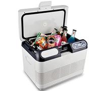 Mini Fridge Portable Fridge,15L Car Refrigerator,12/24V DC and 110/220V AC Compact,Hot And Cold Function(-10℃~65℃),for Camping,Picnic,BBQ,Outdoor and Home Use,220V