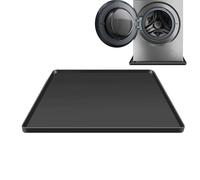 Mini Fridge Silicone Mat 60x60cm, Floor Protector Mat, Washing Machine & Freezer Drip Tray, Spill-Proof Square Dryer Drip Pan Under Refrigerator Carpet Mats For Floor Protection