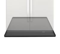 Mini Fridge Silicone Mat,60x60x1.5cm Refrigerator Floor Protector - Reusable Fridge Mat for Kitchen, Bathroom, Workplace, Dormitory, Shower, Dryer, Dishwasher