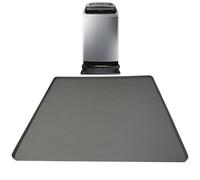 Mini Fridge Silicone Mat With Raised Edge - 60x60x2cm Innovative Leakproof Fridges Drip Tray - Wide Applications Floor Mat For Washing Machines, Dryer, Mini Fridge, Wine Cabinet