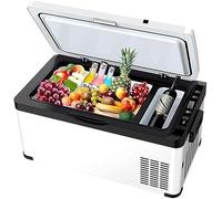 Mini Fridge Small refrigerator 12/24v Car Fridge 30 Litre Portable Car Camping Refrigerator Fridge Electric Cooler For Truck, Caravan, Boat, Picnic