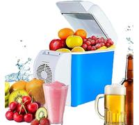 Mini Fridge Small refrigerator Refrigerator 7.5L Mini Car Fridge Car Refrigerator Car Freezer Portable Compact Travel Refrigerator