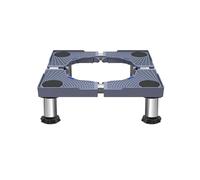 Mini Fridge Stand, Adjustable Refrigerator Base with 4 Strong Feet Length/width 16.5-25.5in Height 5.1in-6.3in Load 200kg Multifunction Movable Wash Machine Stand Base With Vibration Mat