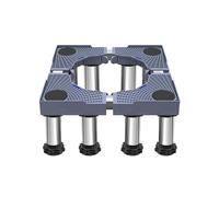 Mini Fridge Stand, Adjustable Refrigerator Base with 8 Strong Feet Length/width 16.5-25.5in Height 7.1in-8.3in Load 300kg Multifunction Movable Wash Machine Stand Base With Vibration Mat