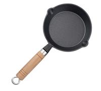 Mini Frying Pan, 6 Inch Single Egg Pan Nonstick Serve Eggs Round Omelet Individual Skillet Long Handle Small Tiny Pans Home Kitchen Cookware Utensil