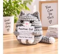 Mini Funny Cat Easter Basket Essentials Stuffers for Teens Easter Gifts for Girls Boys Friends, Birthday Gifts for Women Men Mothers Day Graduation Teacher Appreciation, Positive Emotional Cat