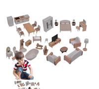 Mini furniture for dollhouse, for kindergarten, kindergarten, kindergarten, home the Rue games olo parties and travel