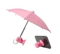 Mini Gadget Shade - Cell Phone Umbrella Sun Shade, UV Protection Device, Portable WaterResistant Covers, Adjustable Suction Cup Holder | Handy Shield for Tablet Car Chair Beach Bicycles Hiking Outdoor