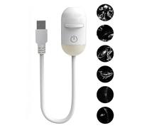 Mini Galaxy Star Projector Night Light Nebula Ceiling LED Lamp USB Star Night Light Starry Sky Ambient Lamp for Bedroom Party and More (6 Projector Films) (D)