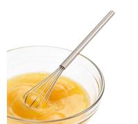 Mini Gardes for General Cooking in the Kitchen | 25cm Stainless Steel Whisk - Egg Beater for Cooking and Baking - Suitable Kitchen, Sauces, Deep Containers, Beating, Mixing