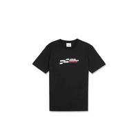 MINI Genuine JCW Logo Mens T Shirt Black Tee Top Short Sleeve Semi Loose Fit, XL
