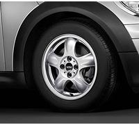 MINI Genuine Light Alloy Wheel Rim Silver Fits R52 R57 R57 LCI R55 36116768498