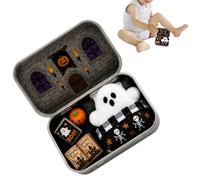 Mini Ghost Statue - Halloween Tabletop Décor for or Fairy Garden