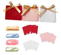 Mini Gift Bags with Satin Ribbons, Small Gift Bag Reusable, Bow Decoration Packaging for Gift Packaging, Birthdays, Weddings, Shower Parties, Gift Bags, Candies