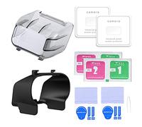Mini Gimbal Camera Lens Protector Tempered Glass Films (2 Sets) + Gimbal Lens Guard Protector Cover + Lens Hood Sunshade Protective Cap Accessories Compatible with DJI Mavic Mini 2 / Mavic Mini Drone