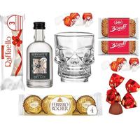 Mini Gin 50ml Shot Glasses Chocolates GIfts (Sipsmith Original)