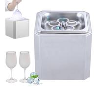Mini Glass Chiller, Quick Cooling CO2 Froster for Bars and Kitchens, Instant Drink Chiller to -45°C, Rapid Beverage Cooling System