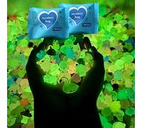 Mini Glow in The Dark Animal Resin Models, Mystery Blind Bag Random Animal Models, for Garden, Terrarium, Favors Dollhouses, Fish Tanks And Potted Plants (50 PCS)